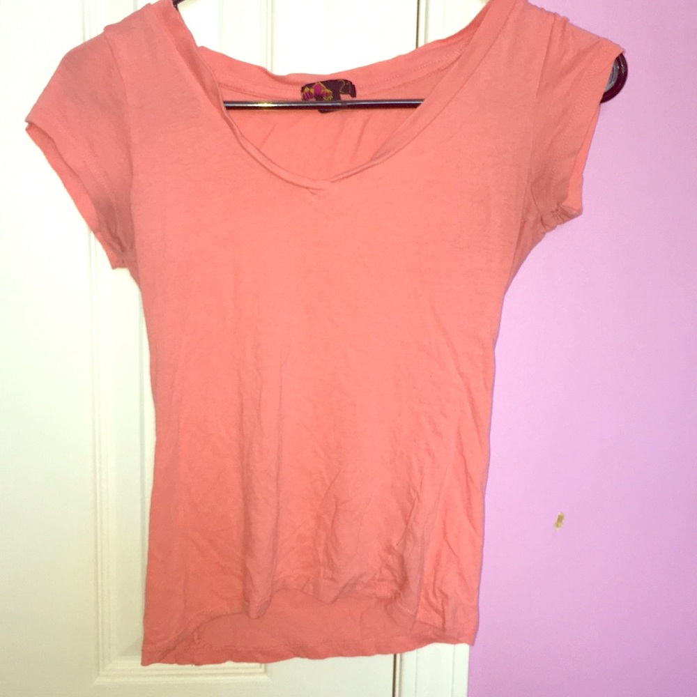 Peach Short Sleeve